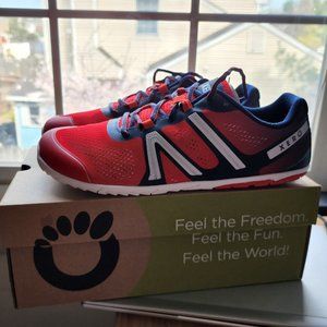 NEW Xero Shoes Men's HFS - Size 11.5 - Crimson Navy